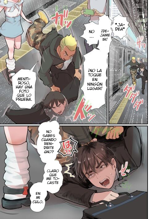 [Groggy-chou (Guro Tsuki)] Fukushuu Ressha [Spanish] - Page 2