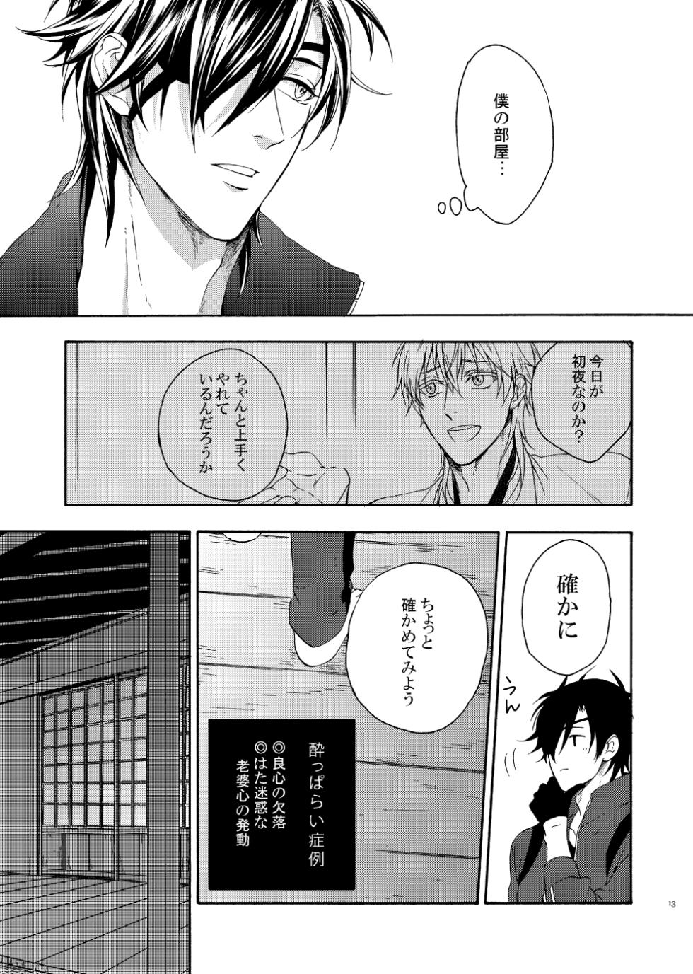 [electrocks (Kuriya)] Deki Agatteru Kurinba no Futafuri o Matomete Peropero suru (Touken Ranbu) [Digital] - Page 11