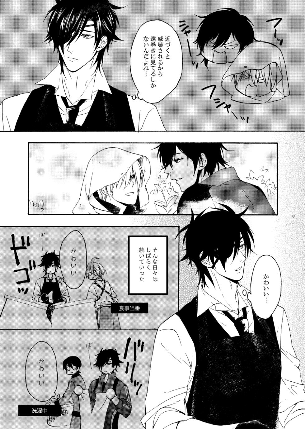 [electrocks (Kuriya)] Deki Agatteru Kurinba no Futafuri o Matomete Peropero suru (Touken Ranbu) [Digital] - Page 32