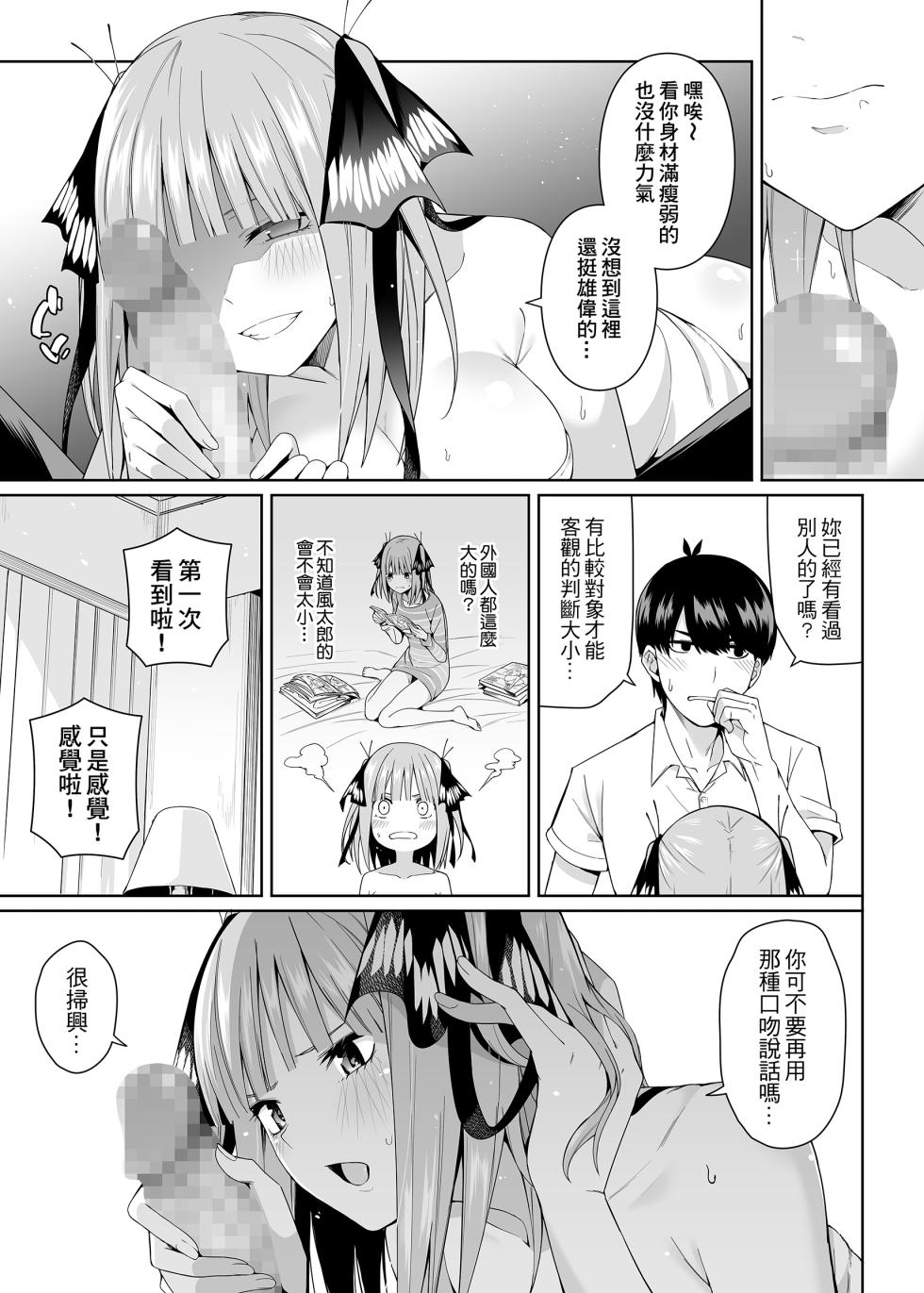 [Bad Mushrooms (Chicke III, 4why)] Nibun no Yuudou | 二分的誘動 (Gotoubun no Hanayome) [Chinese] [Digital] - Page 22