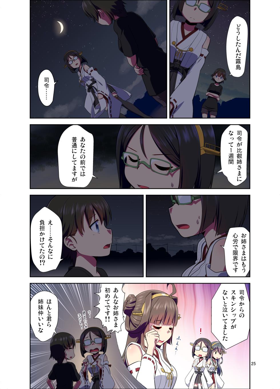 [Fumotonoya (Fumotono Mikoto)] Hiei ni Natta Teitoku (Kantai Collection -KanColle-) [Digital] - Page 25