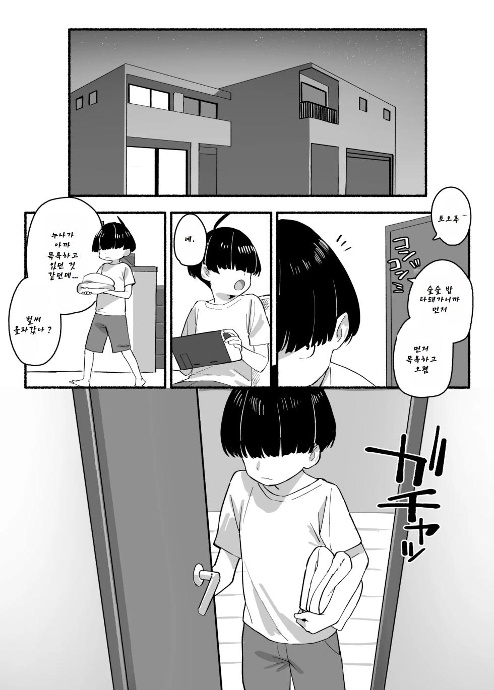 [Dai-kotetsu Dan (92M)] Boku no Onee-chan - My dear Sister is Mine, [Digital] [Korean] - Page 4