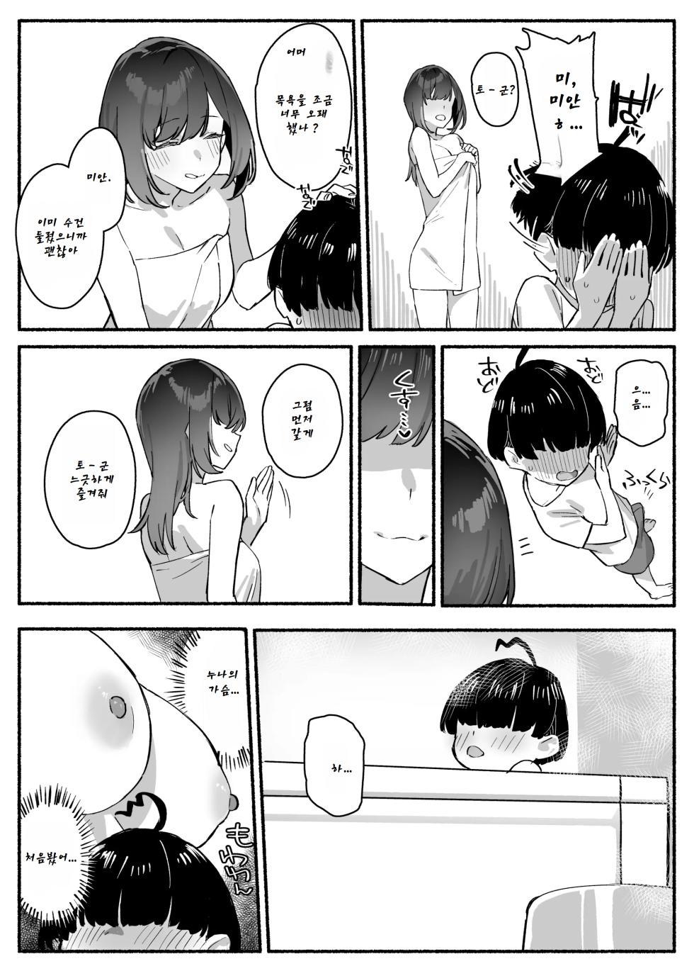 [Dai-kotetsu Dan (92M)] Boku no Onee-chan - My dear Sister is Mine, [Digital] [Korean] - Page 6
