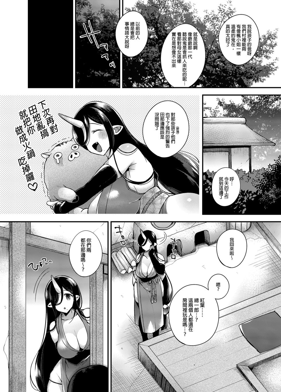 [Dodo Fuguri (Shindou)] Oni no Oyako wa Hito no Osu to Kozukuri ga Shitai ~Sousyuu Hen~ [Mu Syuusei] - Page 6