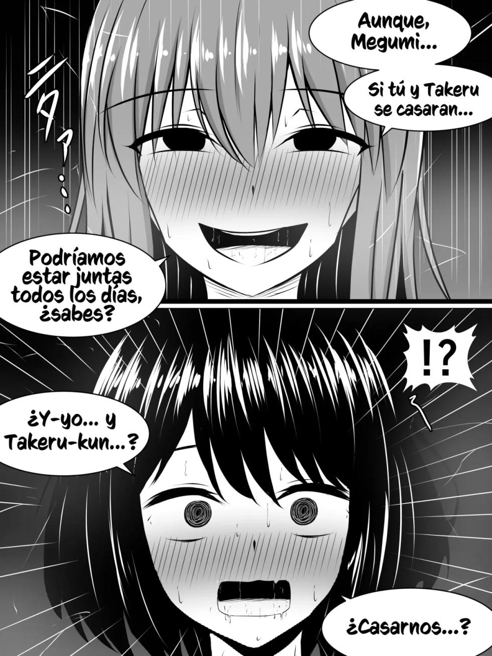 [Sazameki Dori (Sazameki)] Ore no Jiman no Kanojo ga, Chinchin Dekai Ore no Nee-chan ni Netorareta!? | My Amazing Girlfriend Was Cucked From Me By My Big Dick Sister!? [Spanish][PotMonster] - Page 32