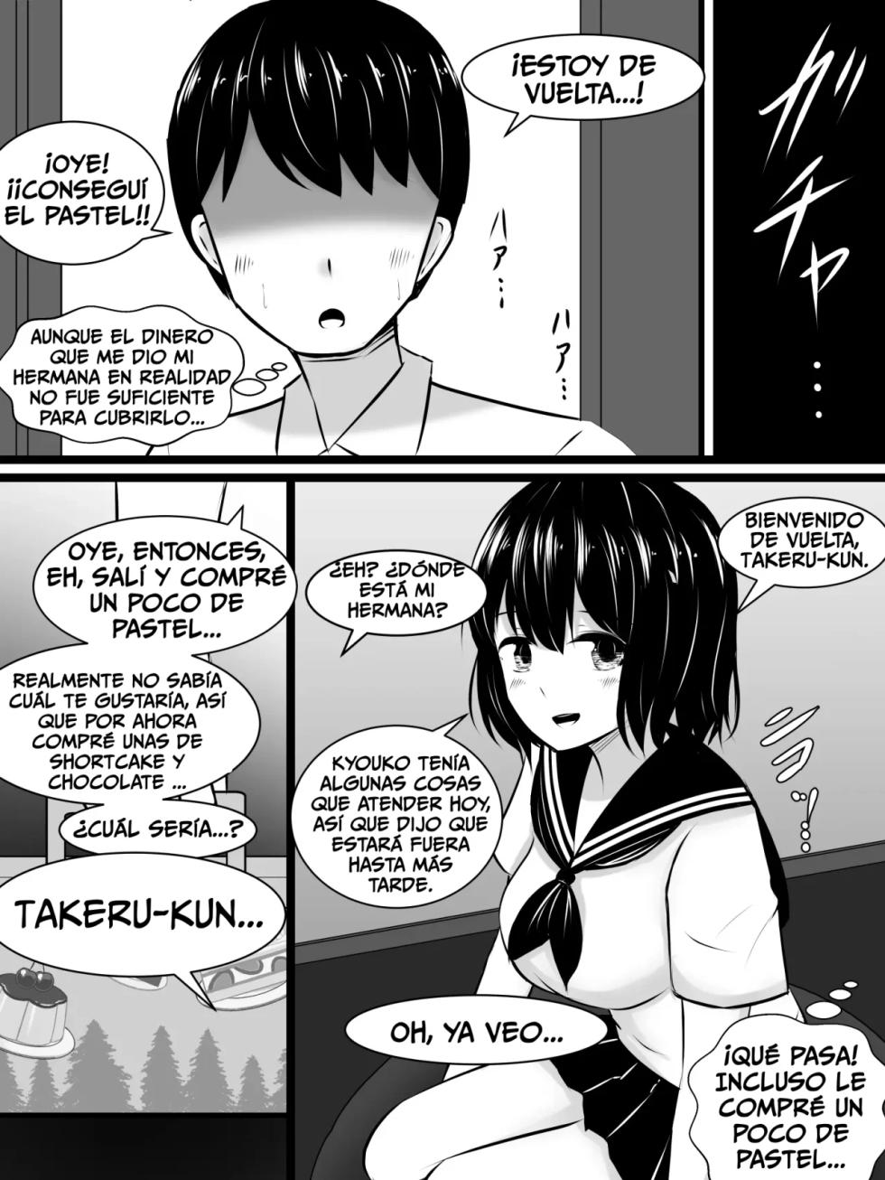 [Sazameki Dori (Sazameki)] Ore no Jiman no Kanojo ga, Chinchin Dekai Ore no Nee-chan ni Netorareta!? | My Amazing Girlfriend Was Cucked From Me By My Big Dick Sister!? [Spanish][PotMonster] - Page 38