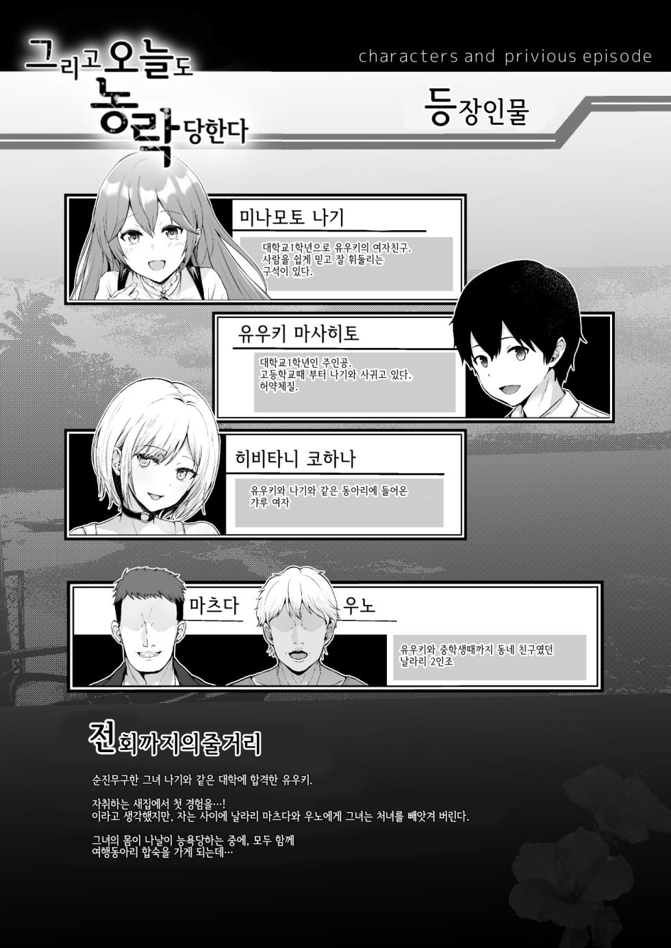 [Graphic L (Erun)] Soshite Kyou mo Moteasobareru 3 ~Minshuku Hen~ | 그리고 오늘도 농락당한다 3 ~민박편~ [Korean] - Page 3