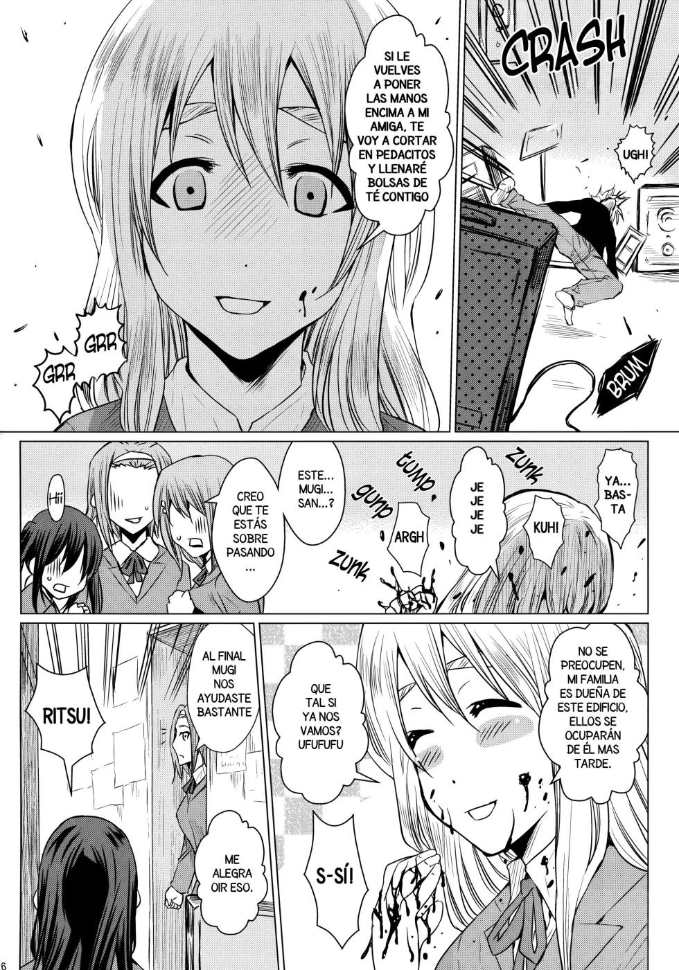 (C81) [Heta no Yoko Zuki (Dunga)] Kakitare!! | Mascota Sexual!! (K-ON!) [Spanish] [Harenchi no Fansub] - Page 16