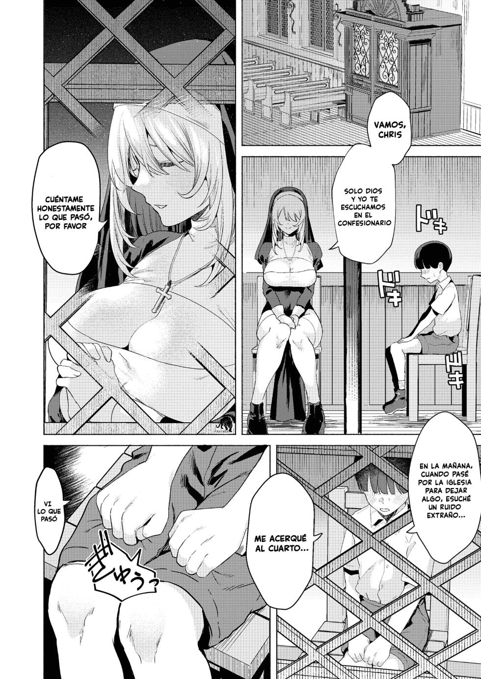[Gagaga Honpo (Gar)] Sister to Seinaru Zange - La hermana Lilia y la Confesion sexual [Spanish] [Digital] - Page 11