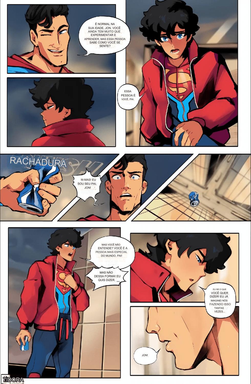 Superman Superboy BATMAN dc gay yaoi compilado - Page 6