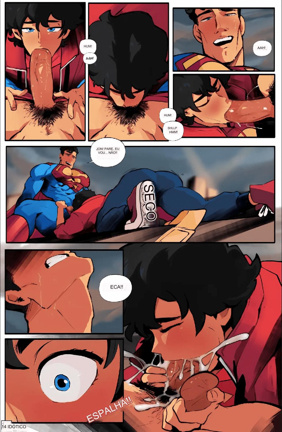 Superman Superboy BATMAN dc gay yaoi compilado - Page 13