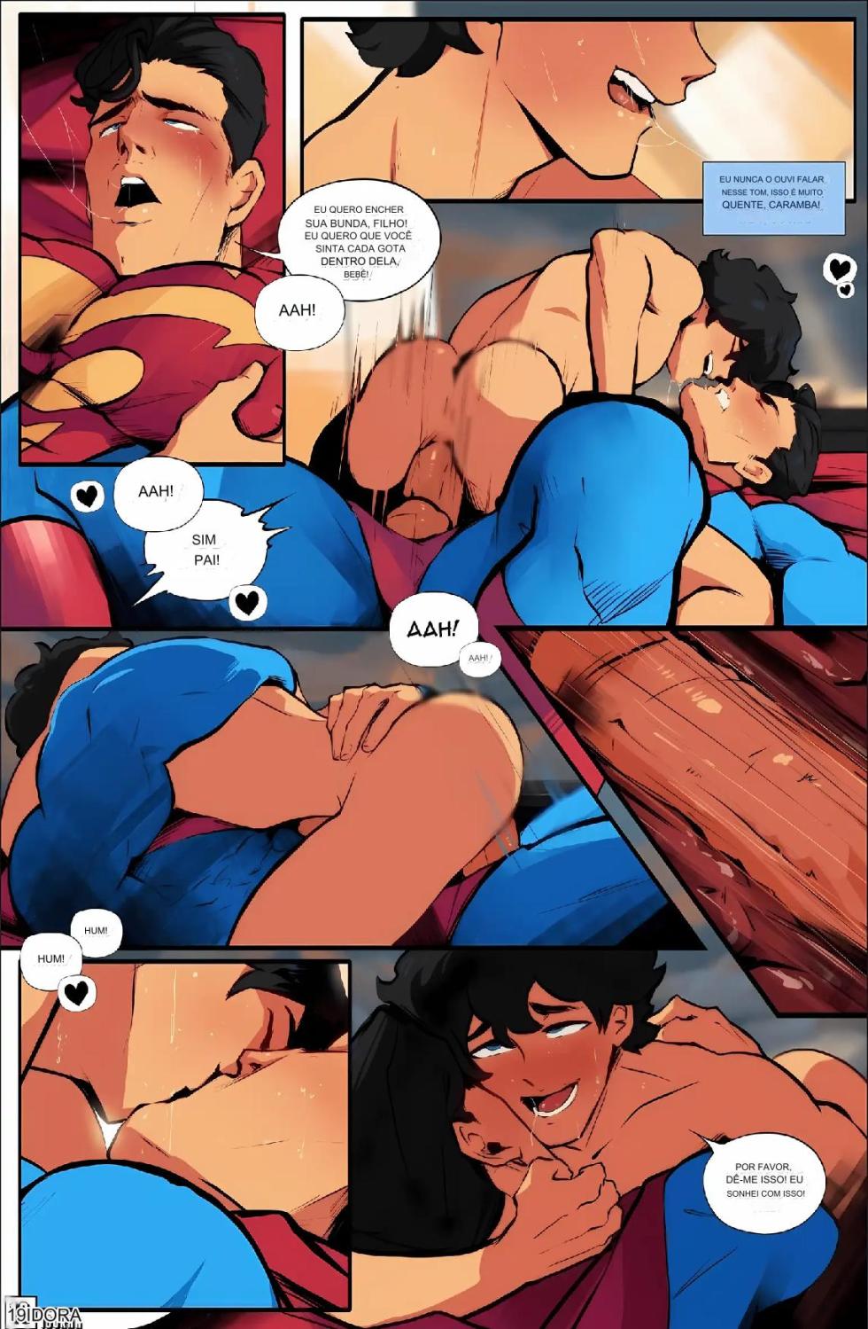 Superman Superboy BATMAN dc gay yaoi compilado - Page 18