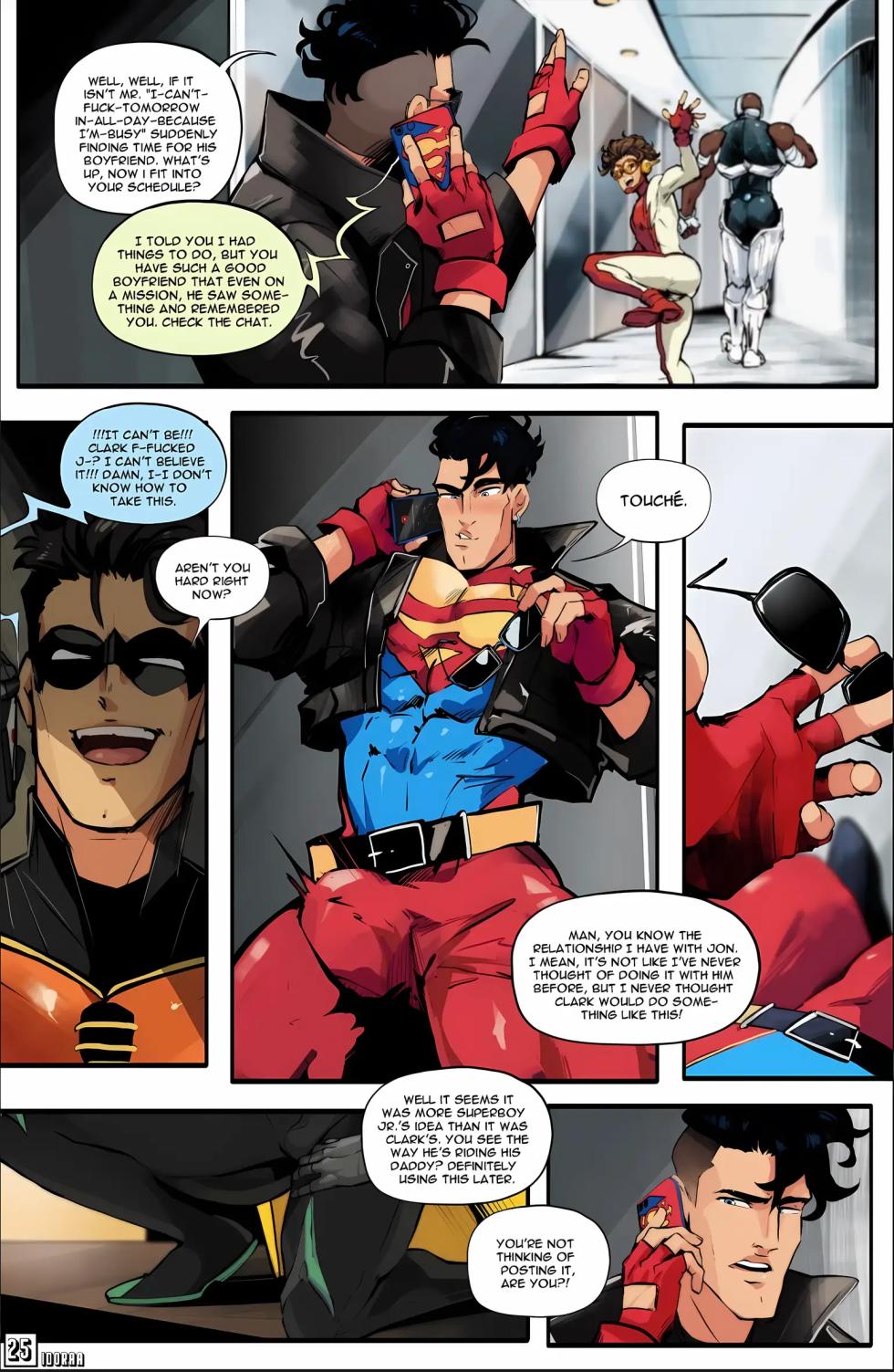 Superman Superboy BATMAN dc gay yaoi compilado - Page 24