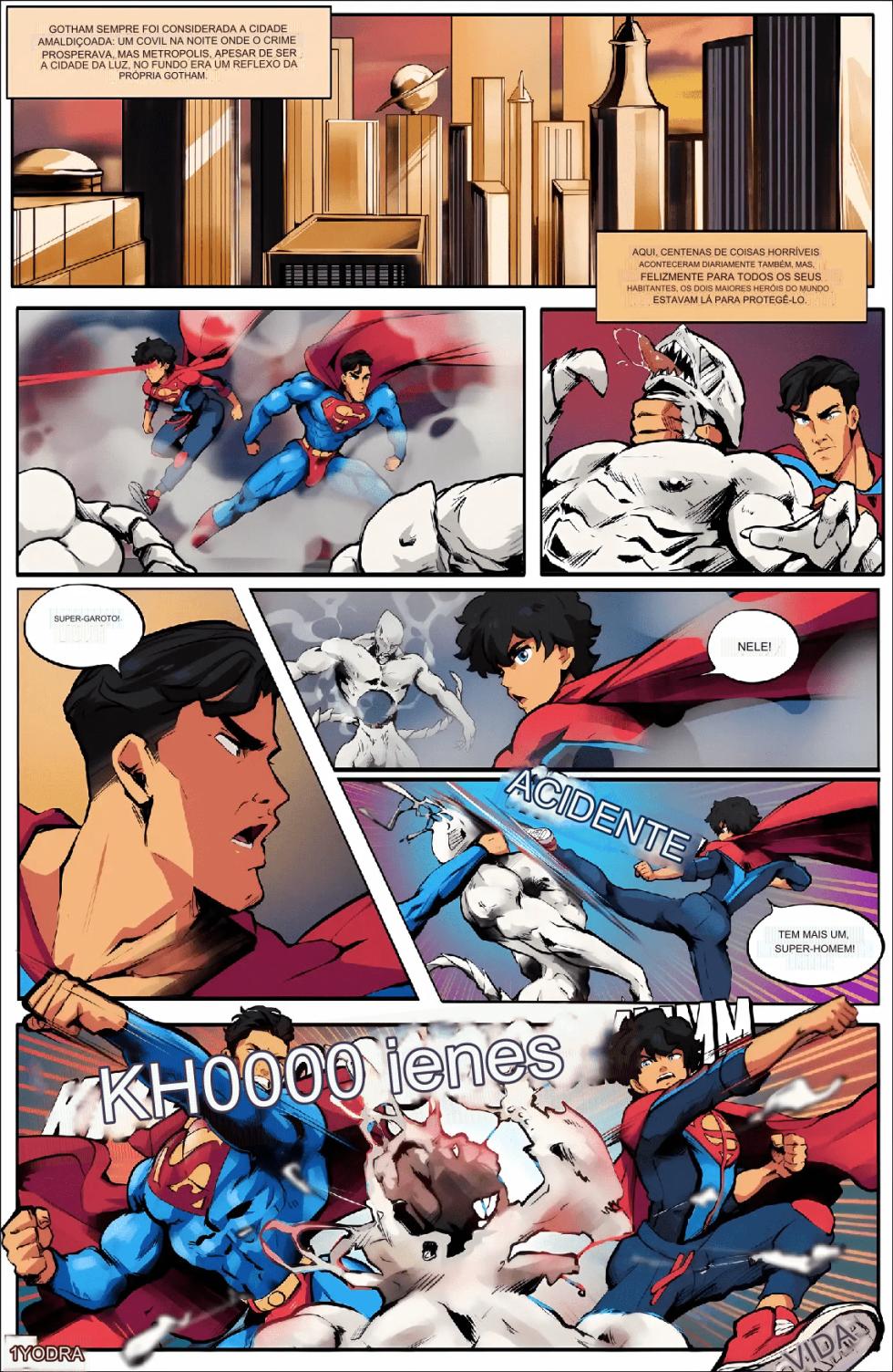 Superman Superboy BATMAN dc gay yaoi compilado - Page 4