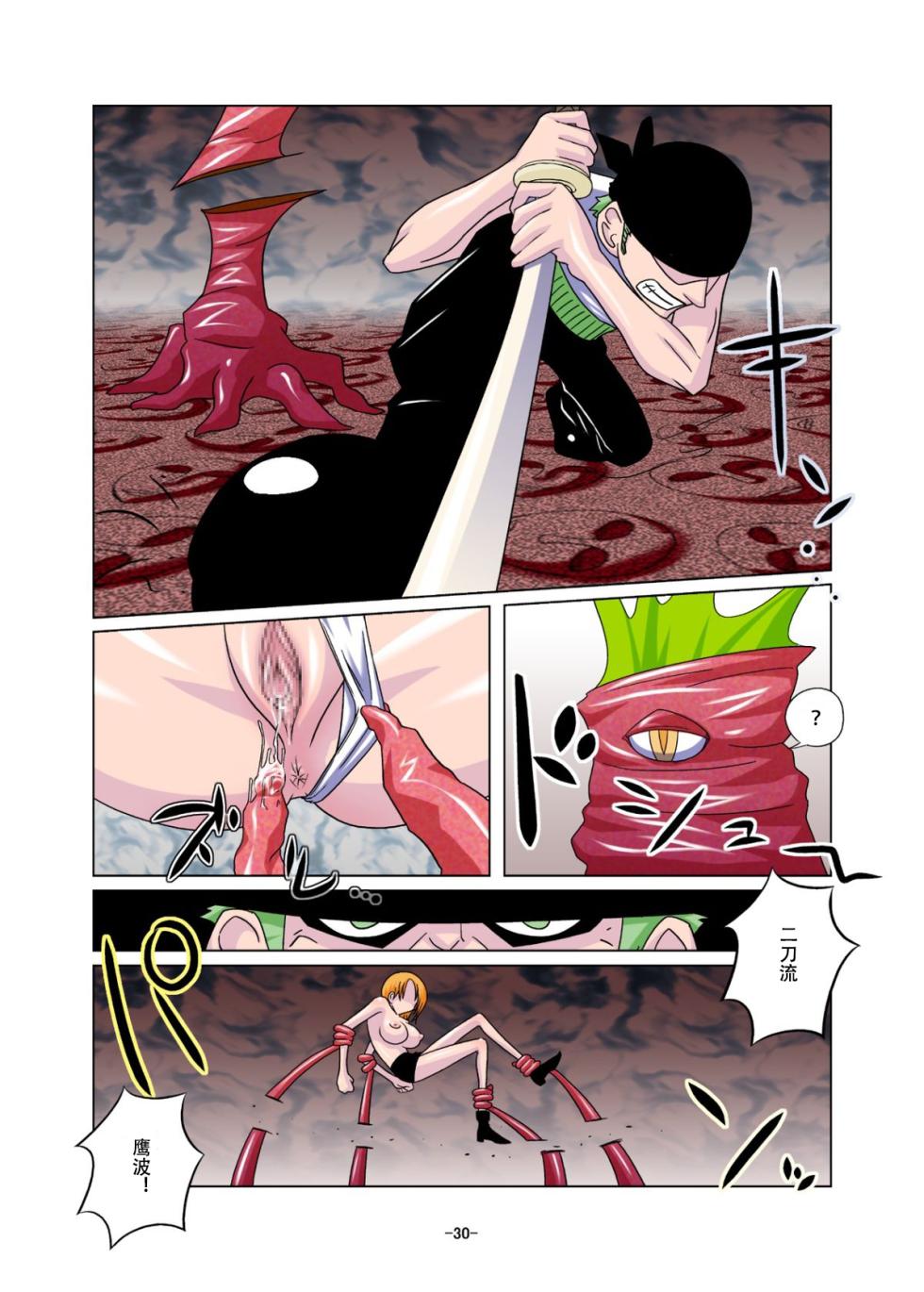 [れーずンPie (珠樹電柱)] 蚀之宴 (ワンピース) [Chinese] [TTKK个人汉化] - Page 30