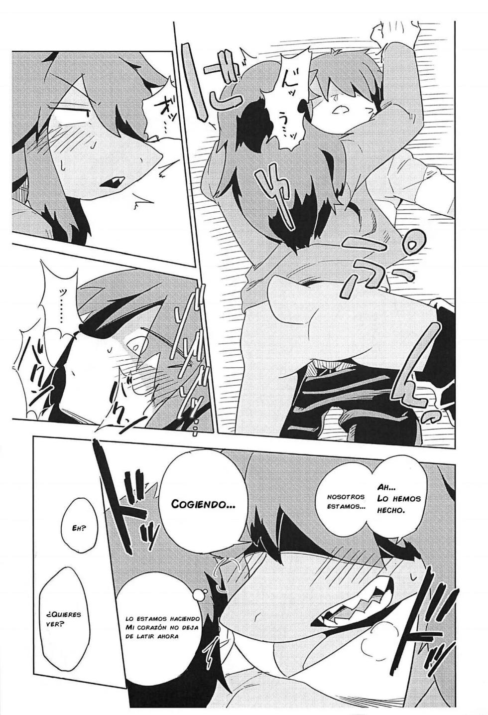 [units (Nayuta Takumi)] Shishunki Ishukan Yane no shita | Pubertad entre especies bajo el mismo techo [Spanish] - Page 9