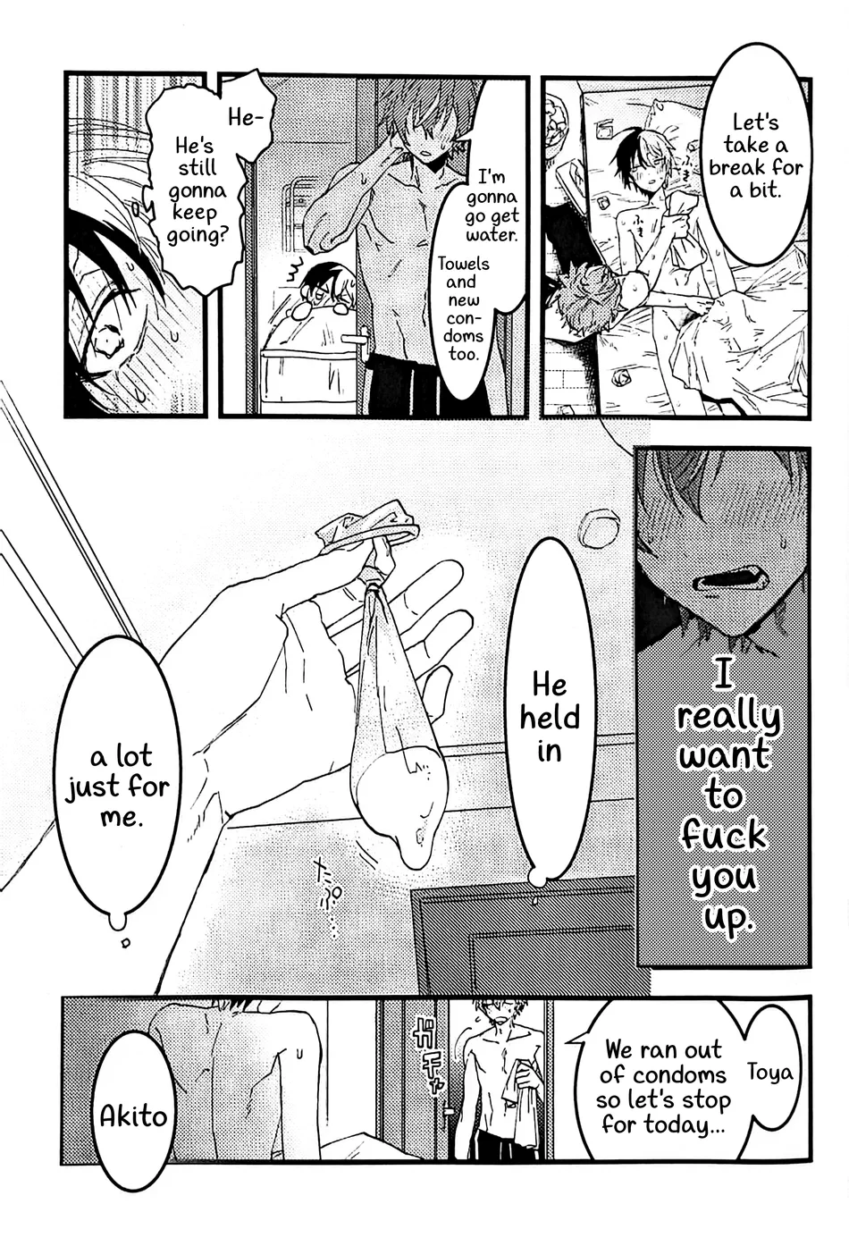 (2 Microphones. Ⅲ) [Gokutsubushi (Nafuda-chan)] Tadashii Inu no Seikatsu | A Dog's Correct Way of Living (Project Sekai) [English] [Say Gex Translations] - Page 40