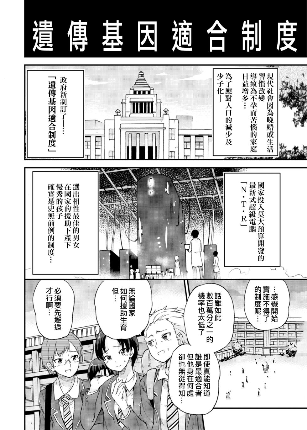 [sarfatation (さふぁ太)] 政府公認NTR子作りマッチング 1-4 [中国翻訳] [DL版] - Page 3