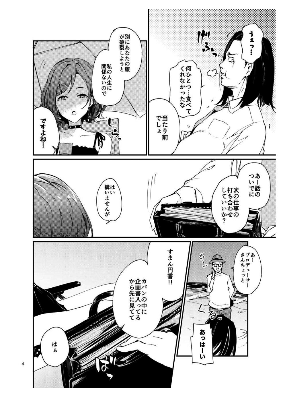 [Yakitate Jamaica (Shuiro)] Ichiichi Dildo Sasanai to Matomo ni Shigoto Dekinain desu ka? - Higuchi vs Producer on the Beach (THE iDOLM@STER: Shiny Colors) [Digital] - Page 3