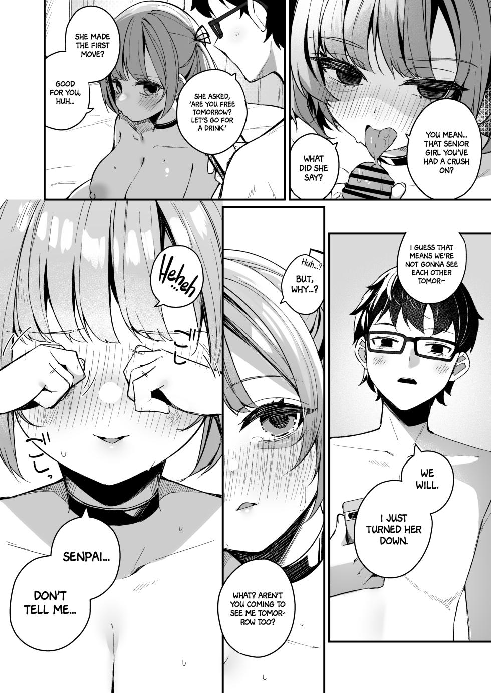 [Menbou Renpou (Menbou)] Renai Soudan nante Hobo Sex desu yo ne!? ～Akuyuu Kouhai to Issen Koete Yarimakuru Hanashi～ [English] [Project Valvrein] - Page 26