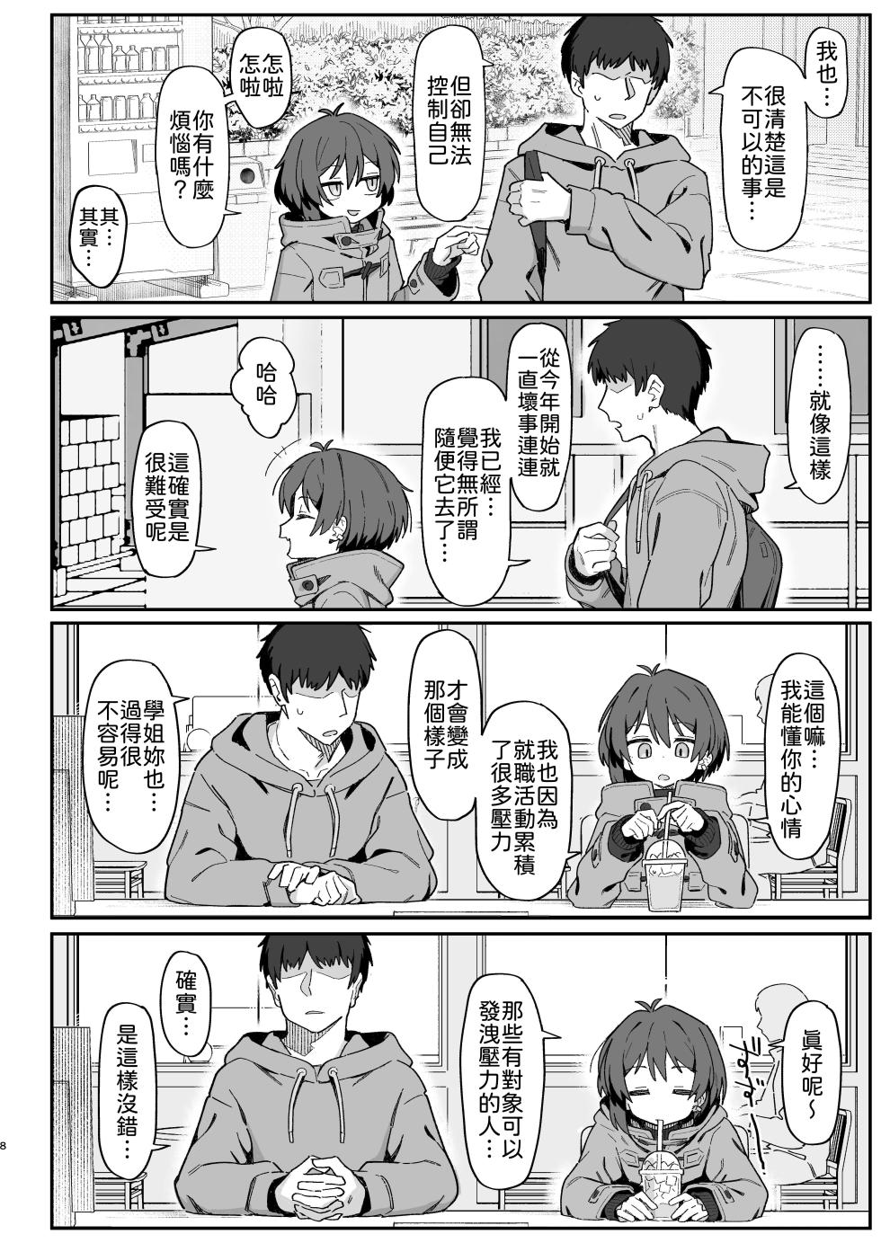 [Dagashiya (Wagashi)] Onozuka-senpai wa Warui Hito | 小野塚前辈是个小坏蛋 [Chinese] [柚香農業] [Digital] - Page 8