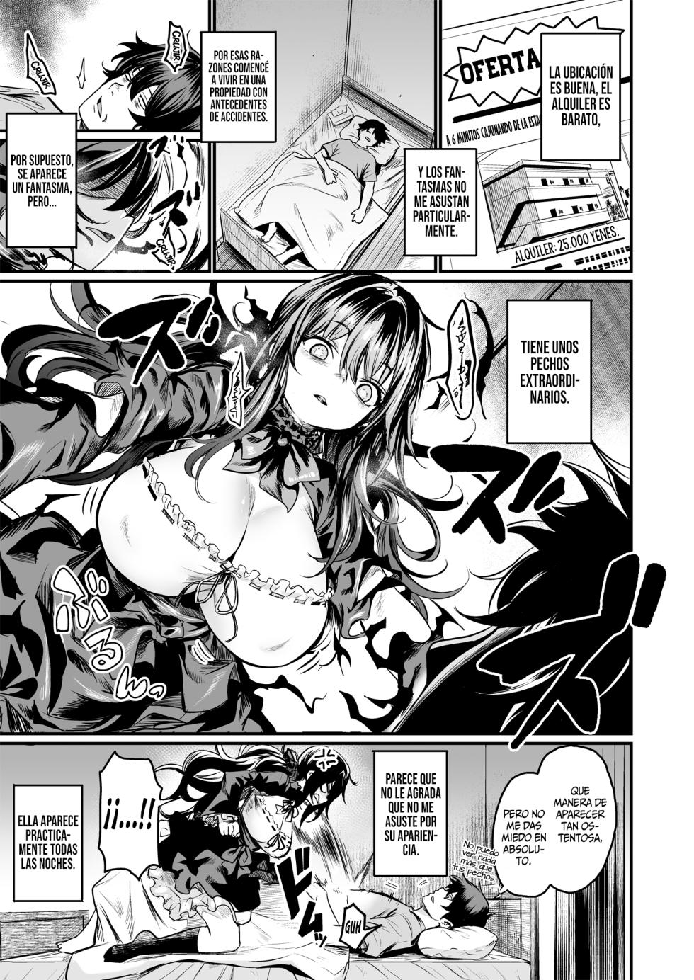 [Ikkizuka (Kizuka Kazuki)] GHOSTxTRADE | Fantasma x Intercambio [Spanish] [SSR Translations] [Digital] - Page 3