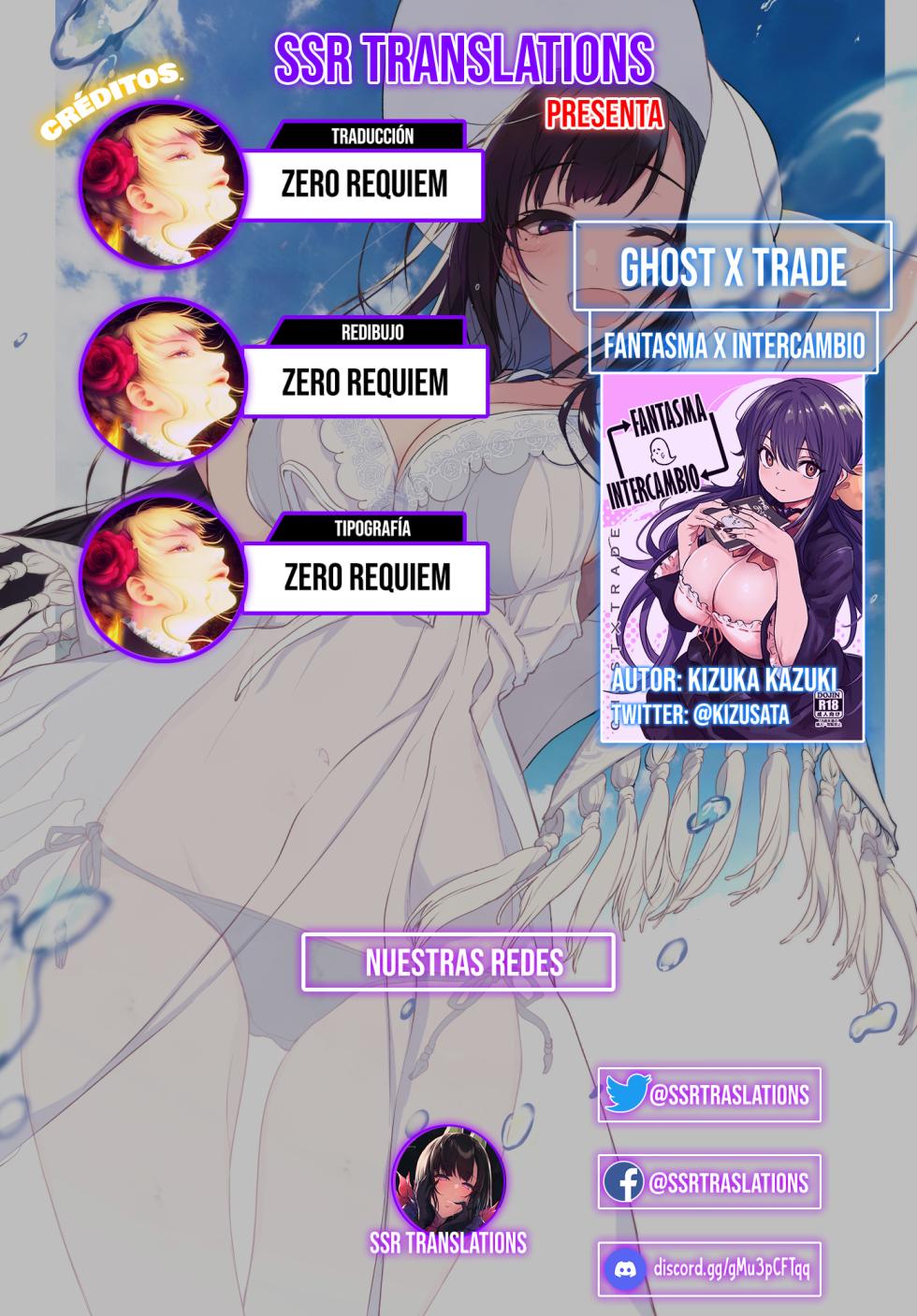 [Ikkizuka (Kizuka Kazuki)] GHOSTxTRADE | Fantasma x Intercambio [Spanish] [SSR Translations] [Digital] - Page 27