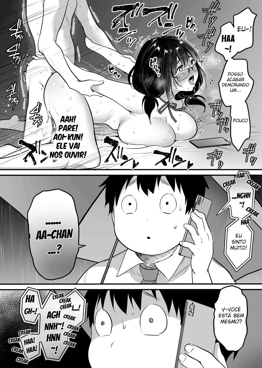 [Super Ichigo-chan (Misaoka)] Kareshi-mochi jimi-ko no koukishin 〜 damenano ni… ikemen kara no sasoi wa kotowarenai 〜 [Portuguese-BR] - Page 37