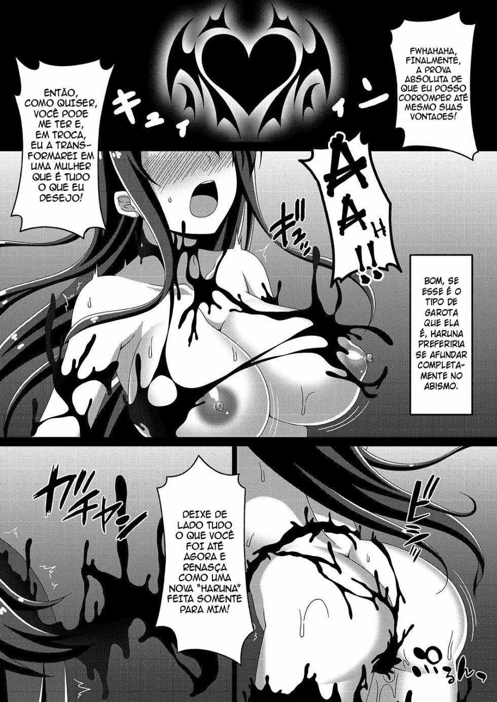 [Atsugari Giyuugun (Militia)] Kantai Akuochi Keikaku ~Haruna Hen~ (Kantai Collection -KanColle-) [Portuguese-BR] [Digital] - Page 19
