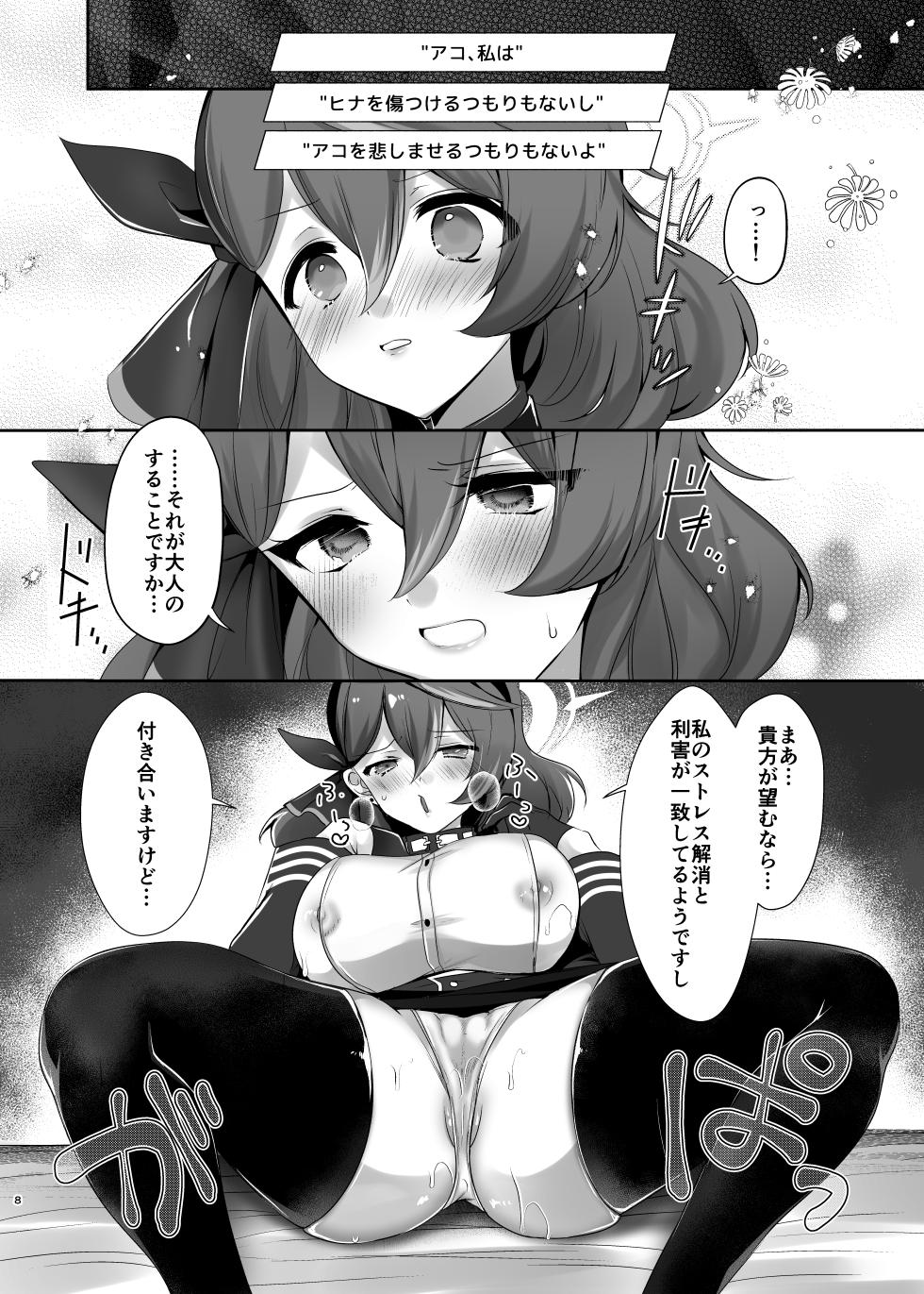 [Sleepranch (Rihi)] Ame, Blue Celest no Hitomi   (Blue Archive) [Digital] - Page 8