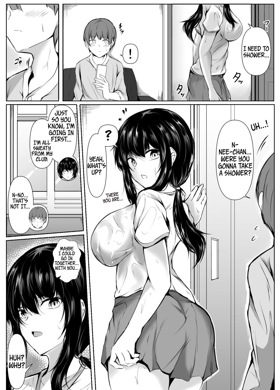[Ishi Kenpi (Issi-13)] Dosakusanimagirete Oshi ni Yowai Ane to o Furo Haitta Kekka | What Happened When I Joined My Big Sister in the Bath, Who's a Bit of a Pushover in the Heat of the Moment... [English] [WayVZ] - Page 3