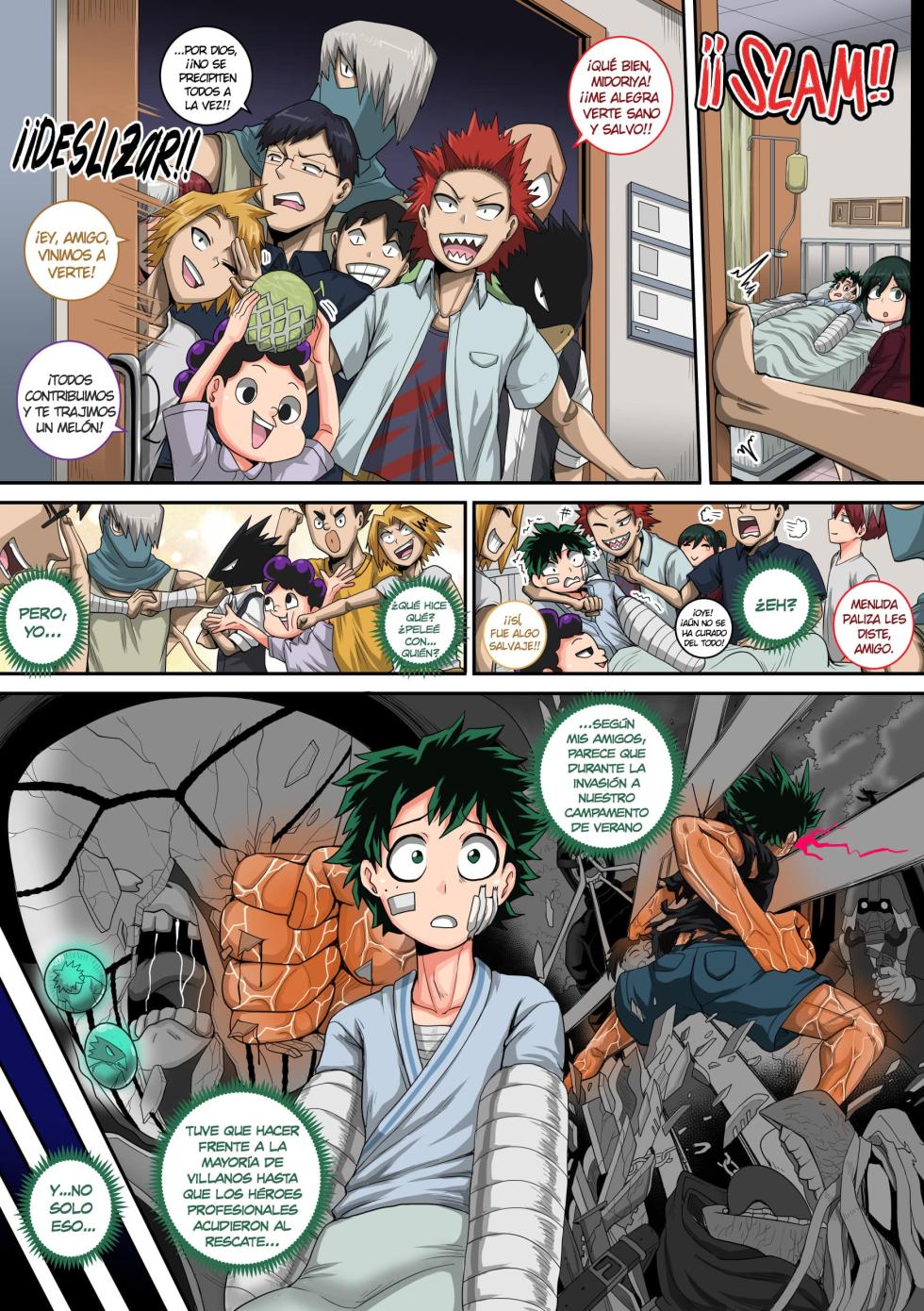 8: Kanojo-tachi no Kesshin (Zenpen) (Boku no Hero Academia) (Spanish) NTINF...