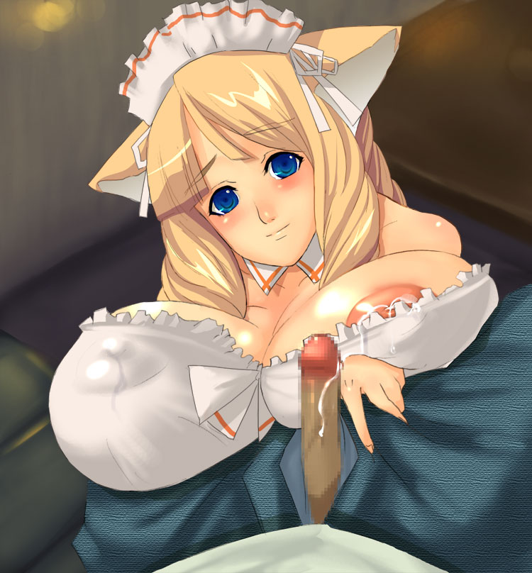 [Mumumu Jirushi] Kyonyuu Nekomimi Shimai -Himitsu no Kissaten- - Page 10