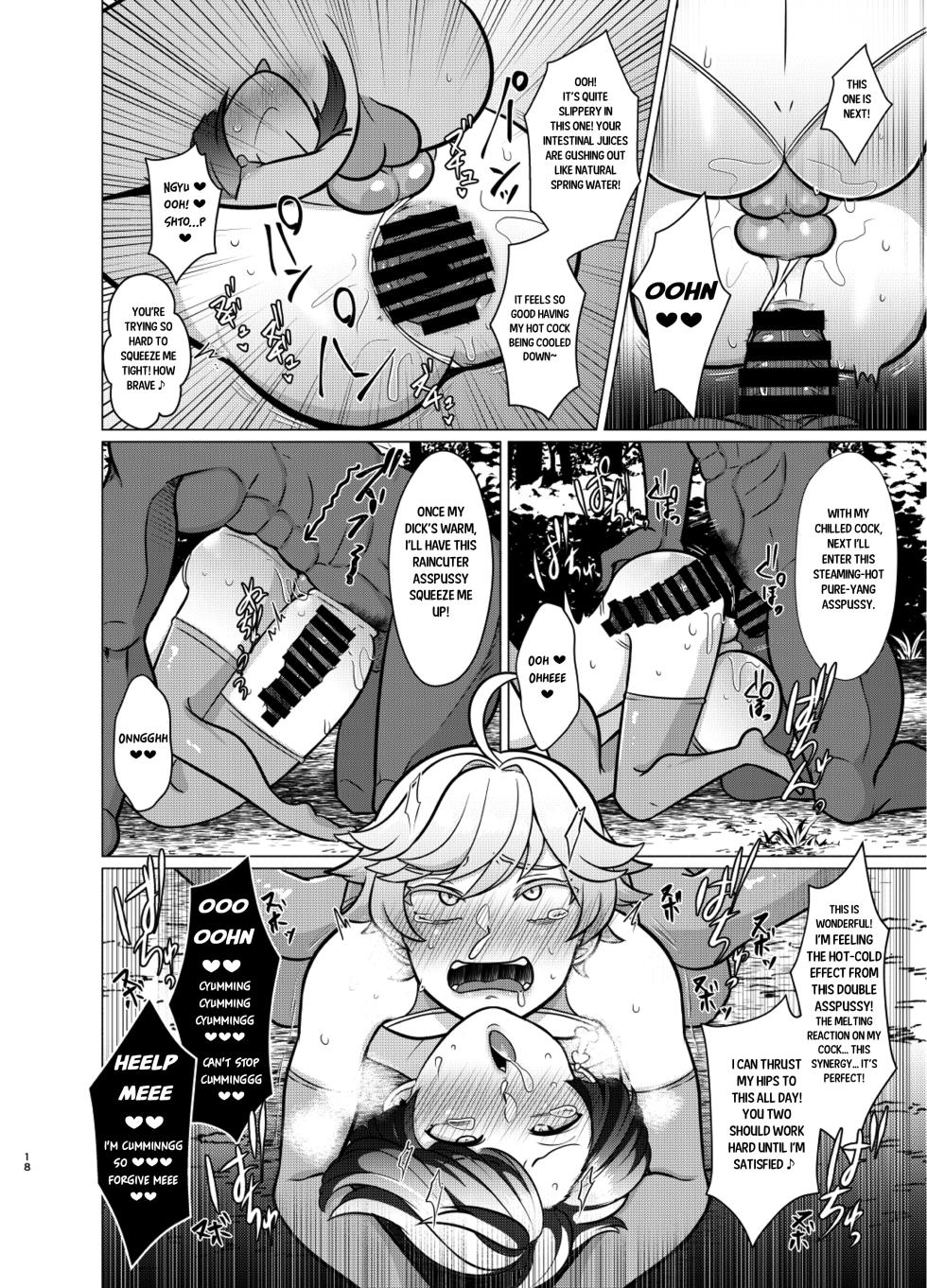 [Usohappyaku (Otori Deko)] Honto ni Atta!? Saimin Seiibutsu | It Really Exists!? Hypnosis Artifact (Genshin Impact dj) [English] {Choco Nanana} - Page 17