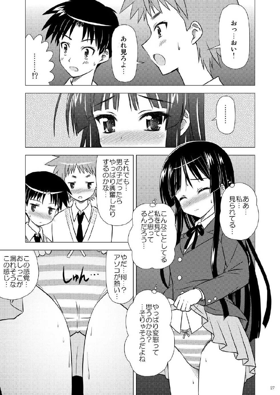 (C76) [Boys be Gakuen (Ooizumi Daisaku)] Houkago P Time PLUS (K-on!) - Page 28