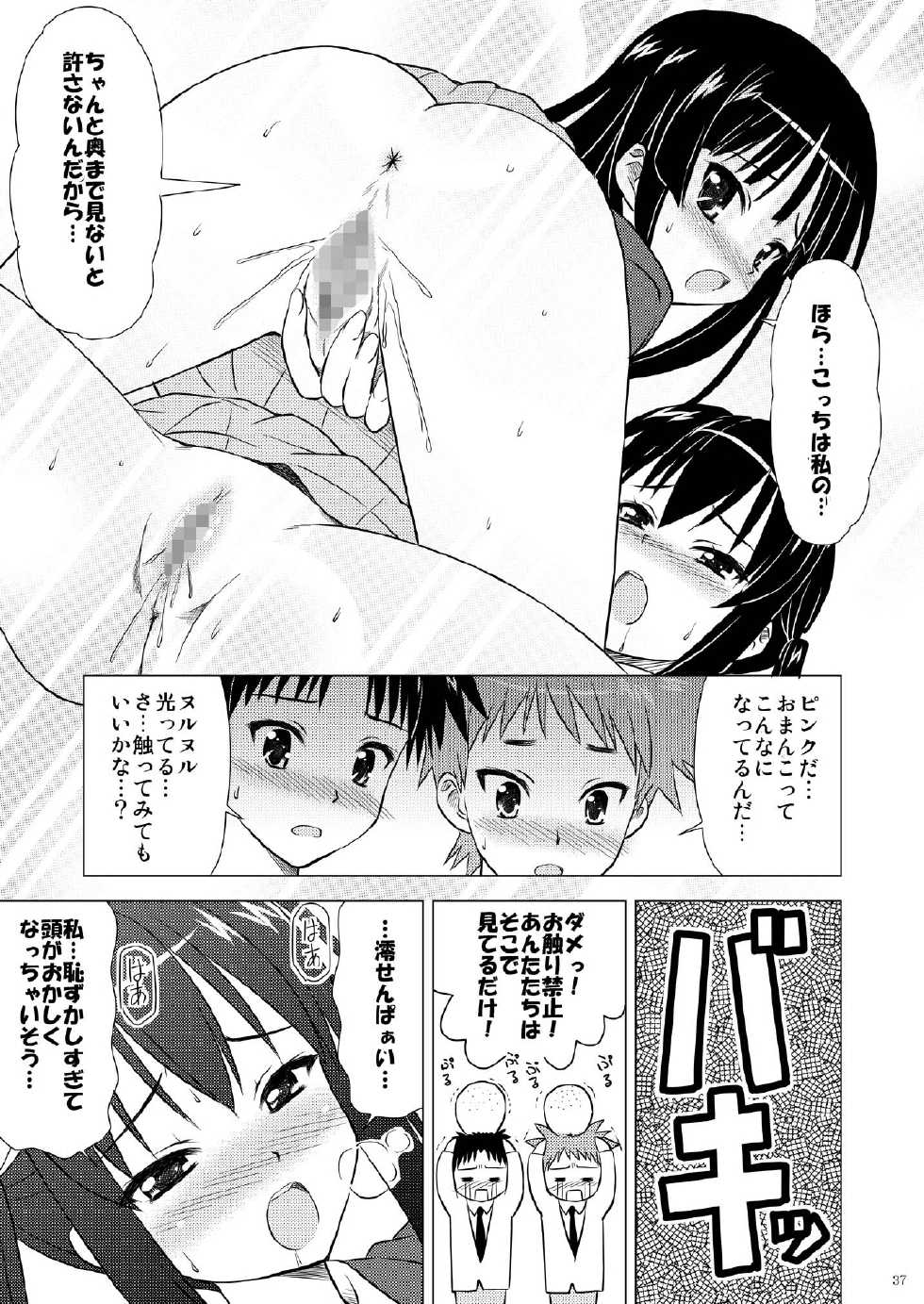 (C76) [Boys be Gakuen (Ooizumi Daisaku)] Houkago P Time PLUS (K-on!) - Page 38