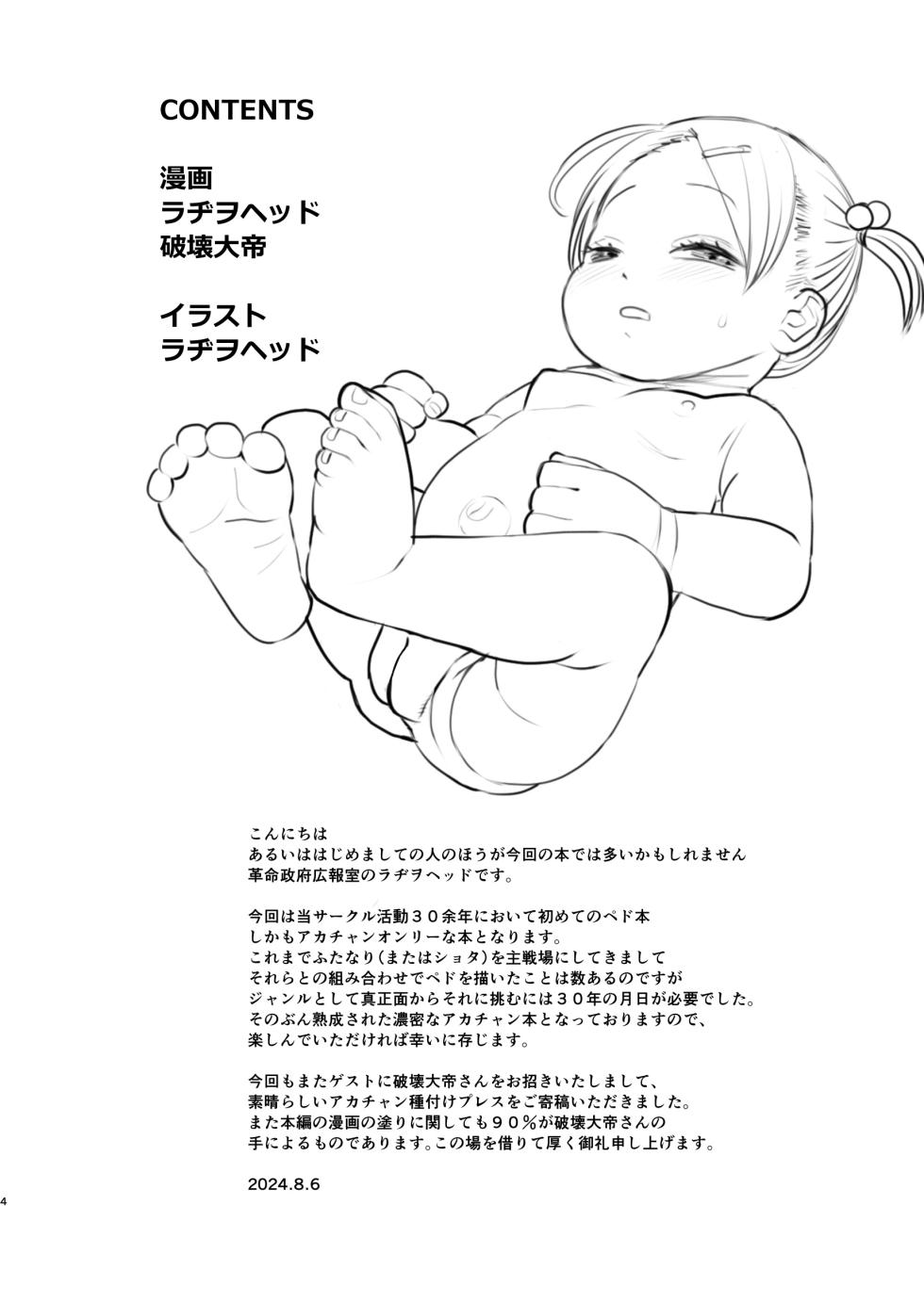 [Kakumei Seifu Kouhoushitsu (Radiohead, Hakai Taitei)] Meishou Misettei! [Decensored] [Digital] - Page 4