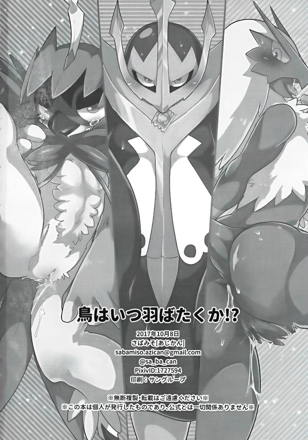 (Kansai! Kemoket 6) [Sabamiso (Aji no Kandume)] Tori wa Itsu Habataku ka!? | 鸟儿何时才能展翅高飞!? (Pokémon) [Chinese] [ZX个人汉化] - Page 21