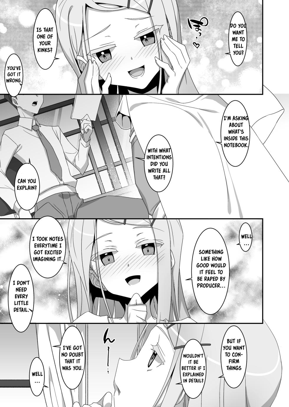 [TIES (Takei Ooki)] Hiro to Note.  | Hiro's Notebook (Gakuen IDOLM@STER) [English] [Digital] - Page 5