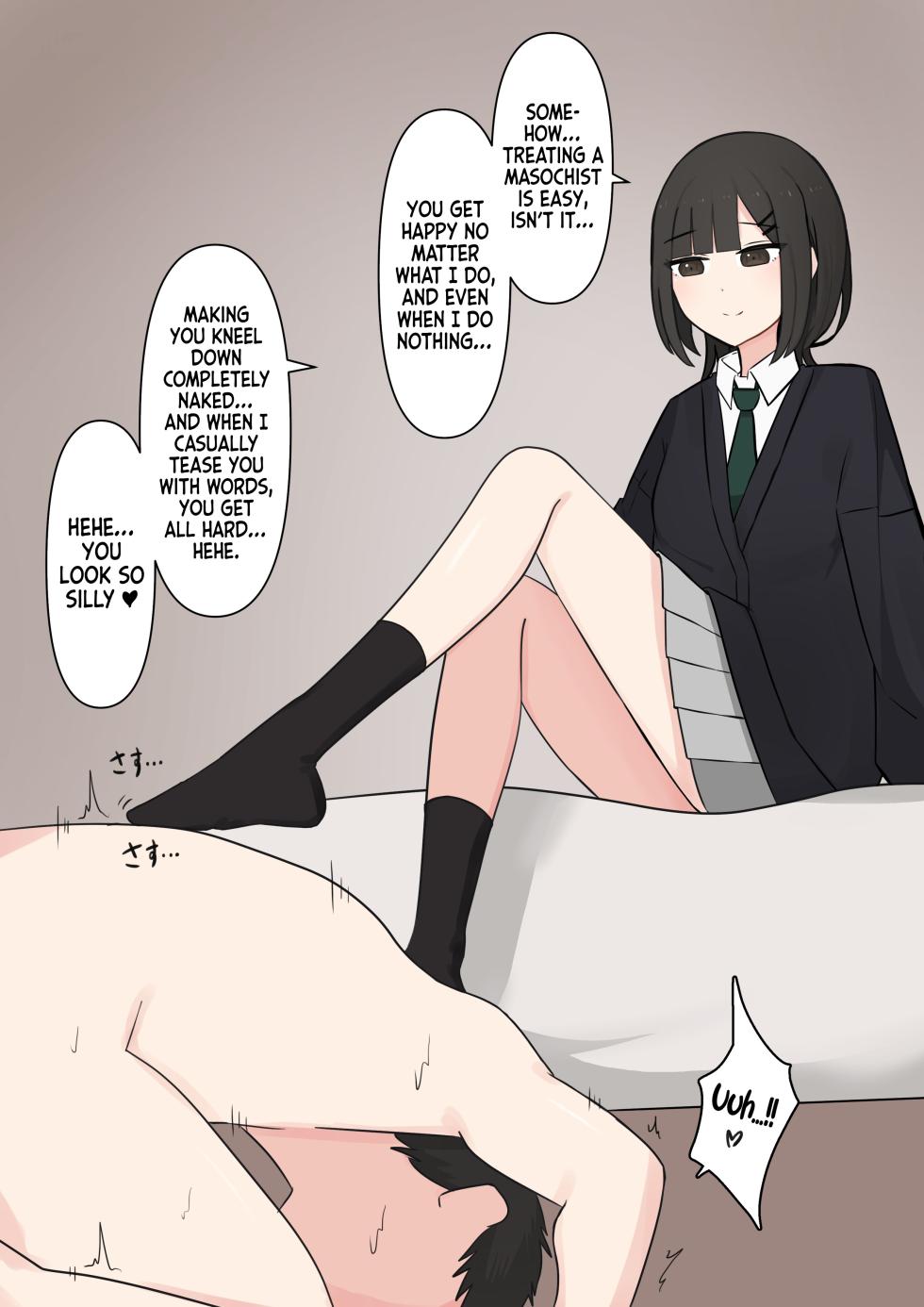 [Kaoinshou Zero] Koukando 100% no Kouhai Kanojo ni Maso de Aru Koto o Kokuhaku Shita Hanashi | A Story About Confessing to my 100% Likable Junior Girlfriend That I'm a Masochist [English] - Page 35