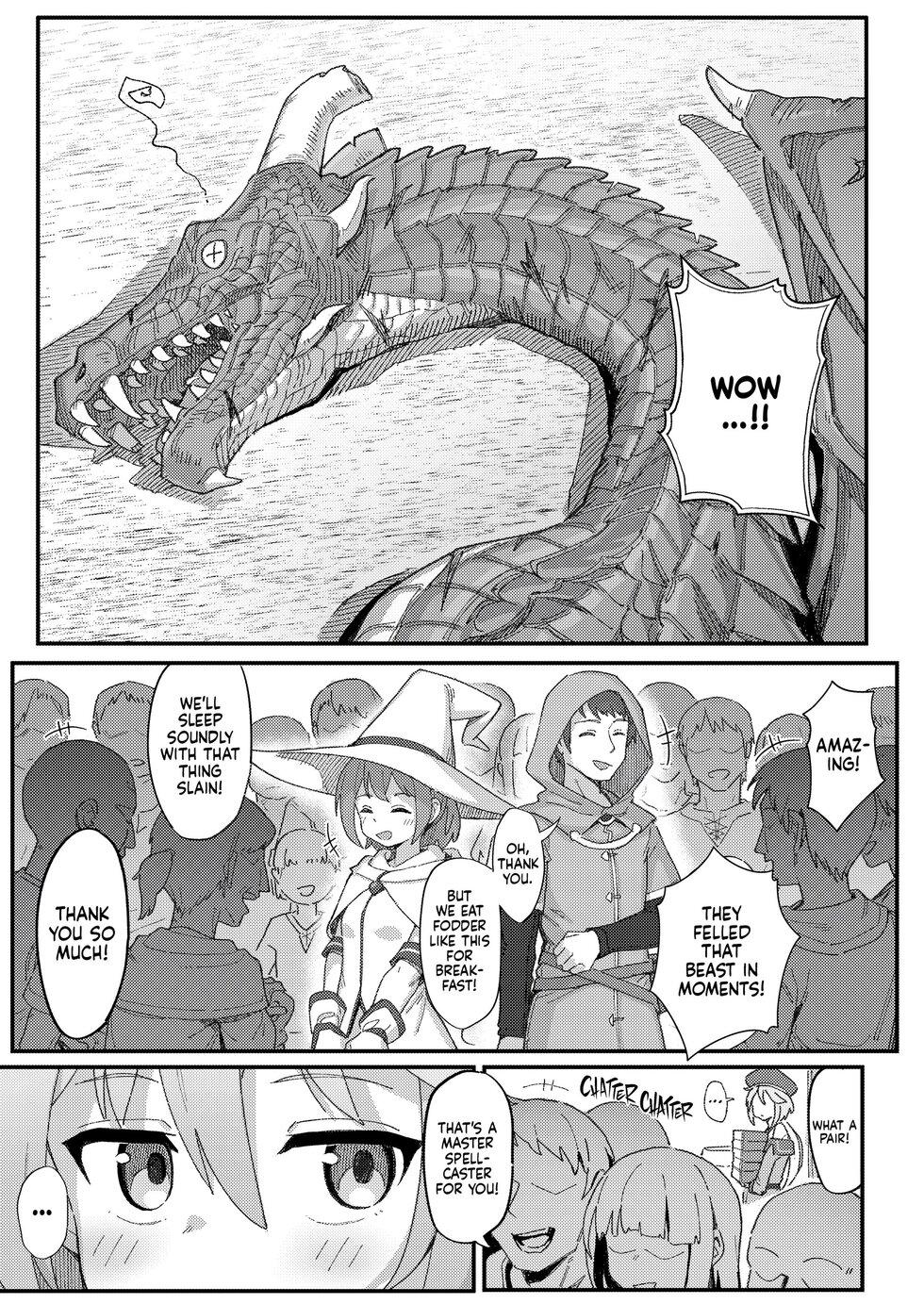 [Dagashiya (Wagashi)] Low Level Mage Corrupted by a Lewd Crest [English] - Page 2