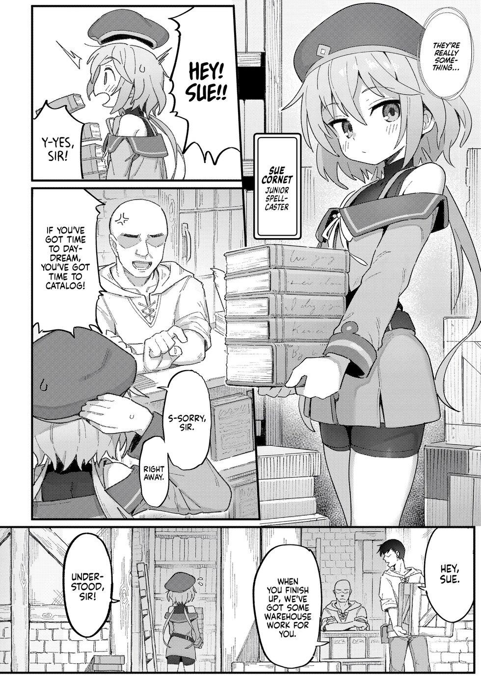 [Dagashiya (Wagashi)] Low Level Mage Corrupted by a Lewd Crest [English] - Page 3
