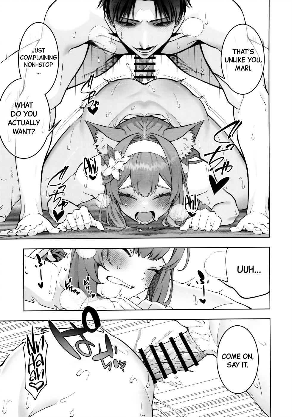 (C104) [Izumiya (Mikoma Sanagi)] Iochi Mari wa Furachi na Mari | Iochi Mari being a Naughty Mari (Blue Archive)[English][Black Grimoires] - Page 22