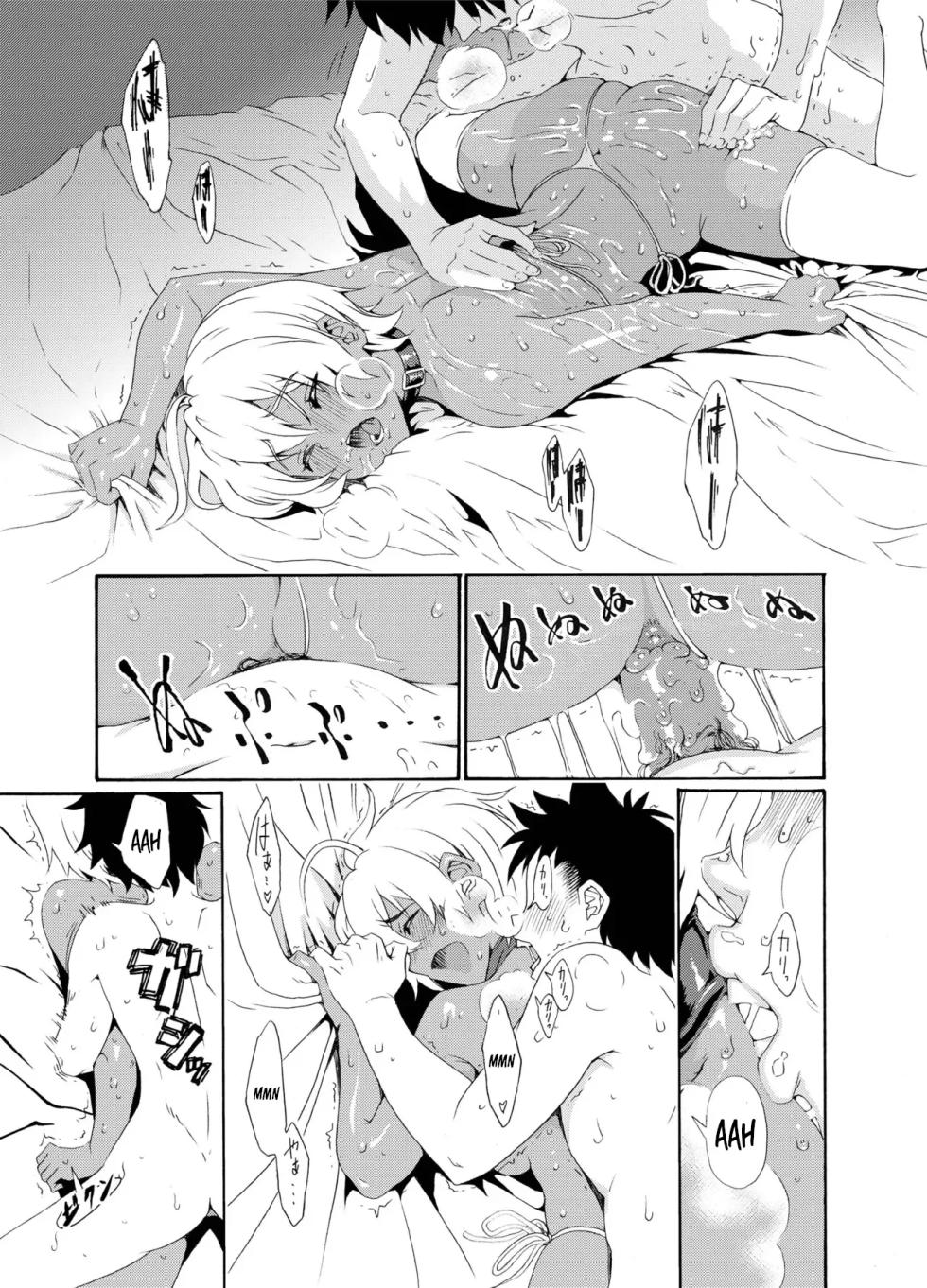 (C85) [Amazake Hatosyo-ten (Yoshu Ohepe)] Ikumi-chan Niku Niku (Shokugeki no Soma) [Spanish] [HP22] [Sin Censura] - Page 16
