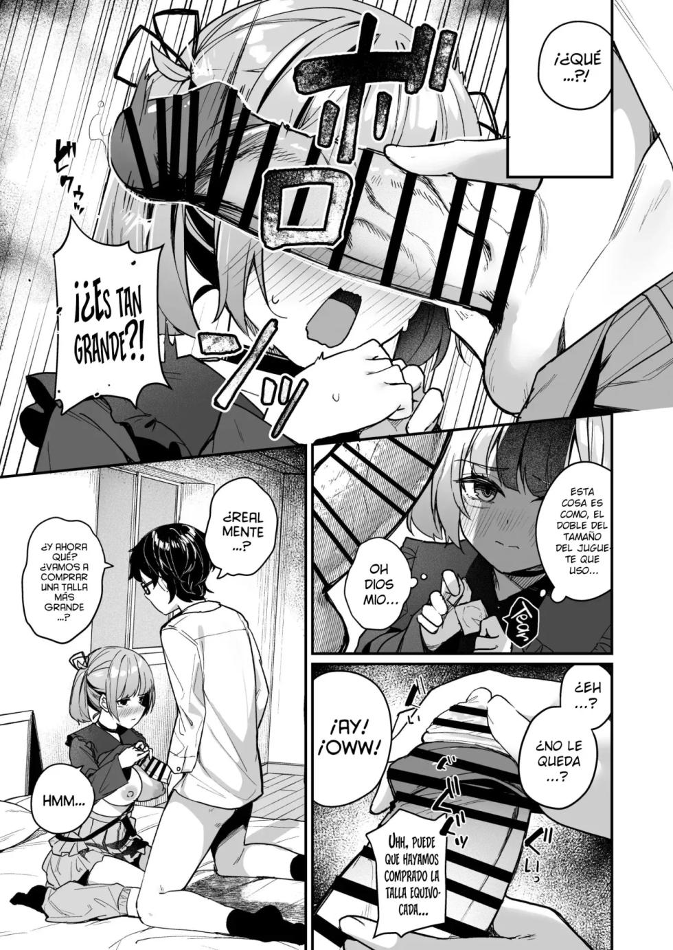 [Menbou Renpou (Menbou)] Renai Soudan nante Hobo Sex desu yo ne!? ～Akuyuu Kouhai to Issen Koete Yarimakuru Hanashi～ [Spanish] [Dark Nebulus] - Page 19