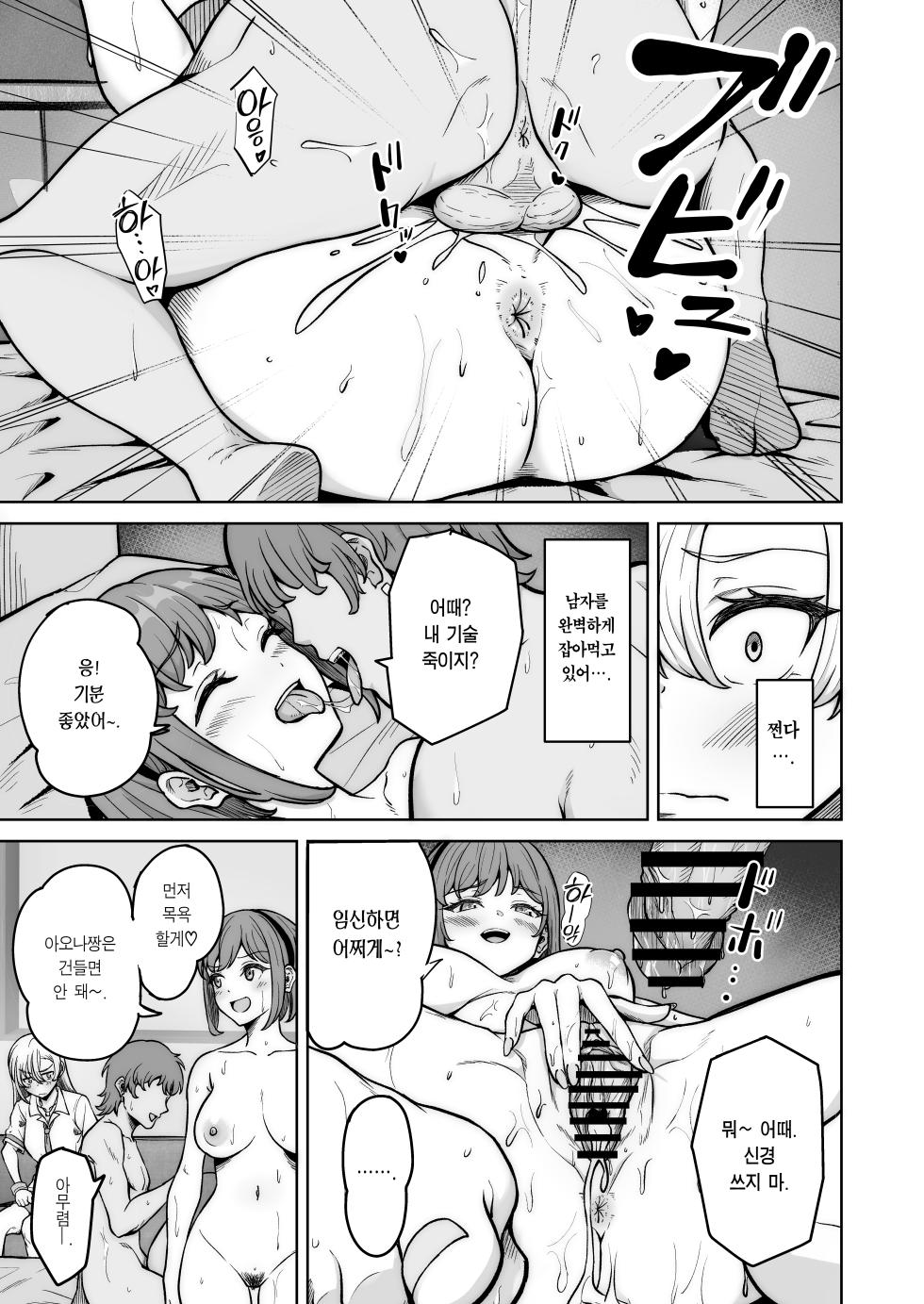 [Jyuu Sensya Usagitai (Takano Tomohiro)] Aona-Chan no Saikyou Densetsu Sex Road ~Kando Batsugun no Yankee~ | 아오나짱의 최강 전설 섹스 로드 ~감도 끝내주는 양키~ [Korean] [Team Edge] [Digital] [Ongoing] - Page 10