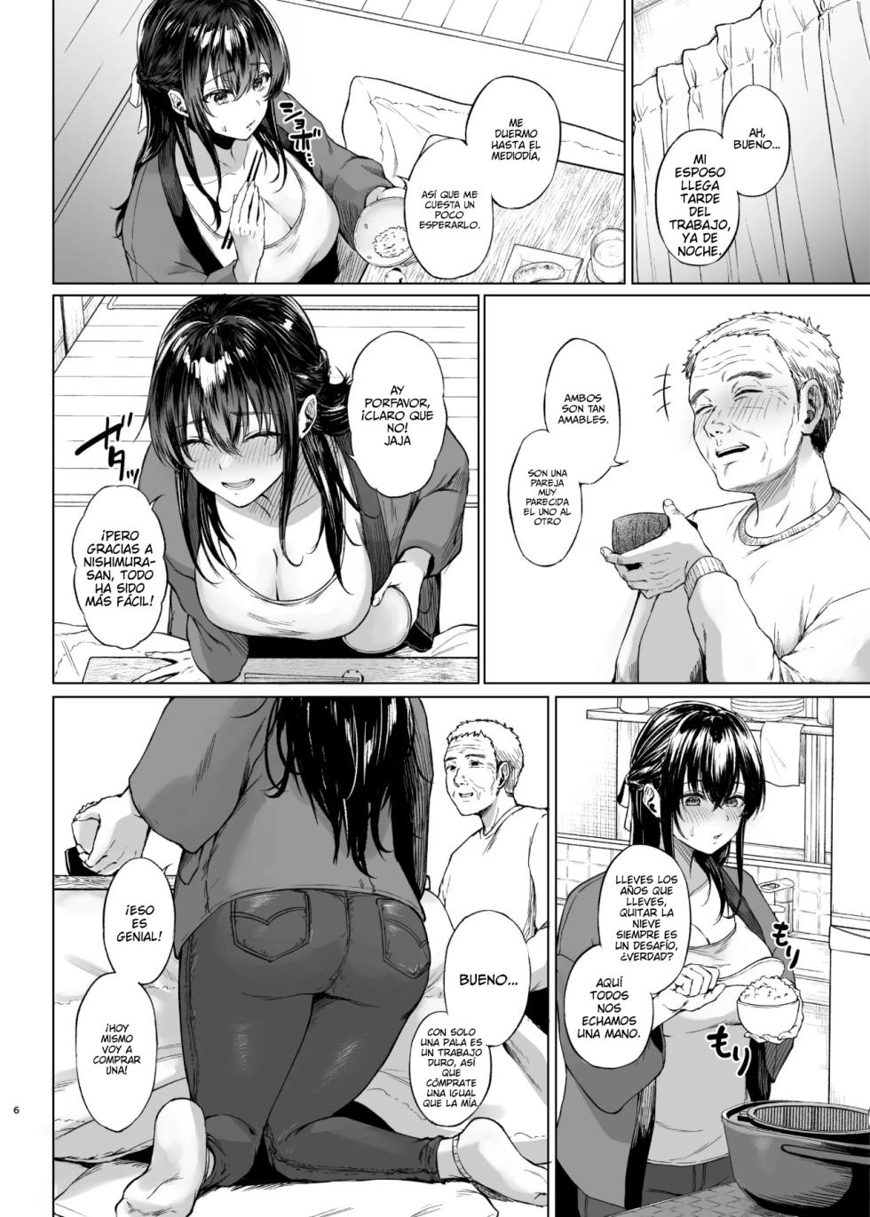 Yukiguni No rong Netsu Hirusagari No Mubobi Hitodzuma O Daku - Page 6