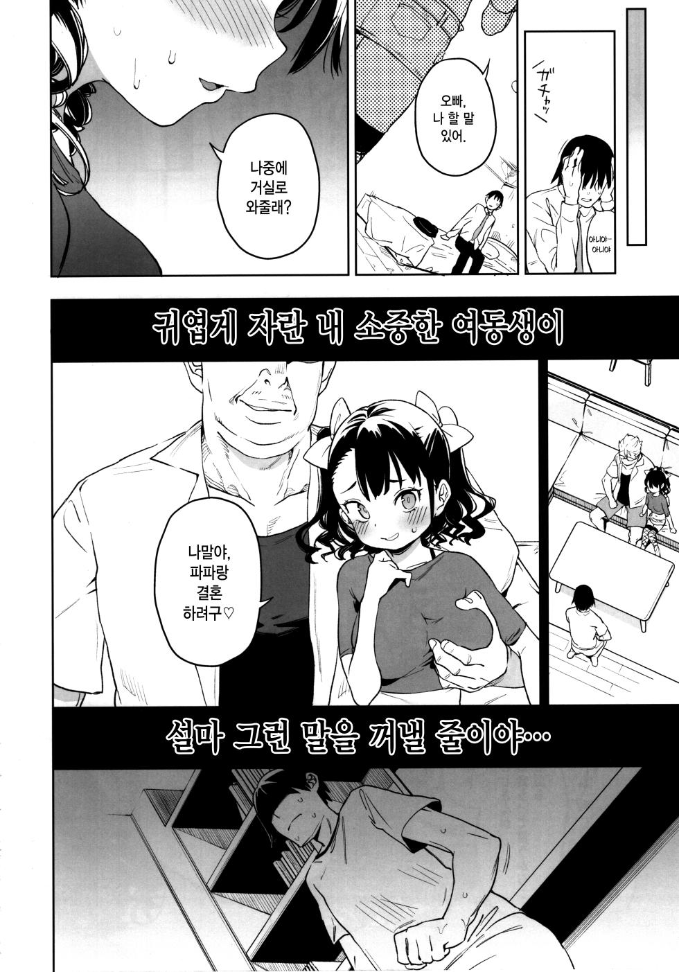 [Meshikutteneru. (Atage)] Ore no Imouto ga Oji-san no "Onaho" ni Naru to Iidashita!! | 내 여동생이 숙부의 「오나홀」이 되겠다고 말을 꺼냈다!! [Korean] [Team Edge] [Decensored] [Digital] - Page 19