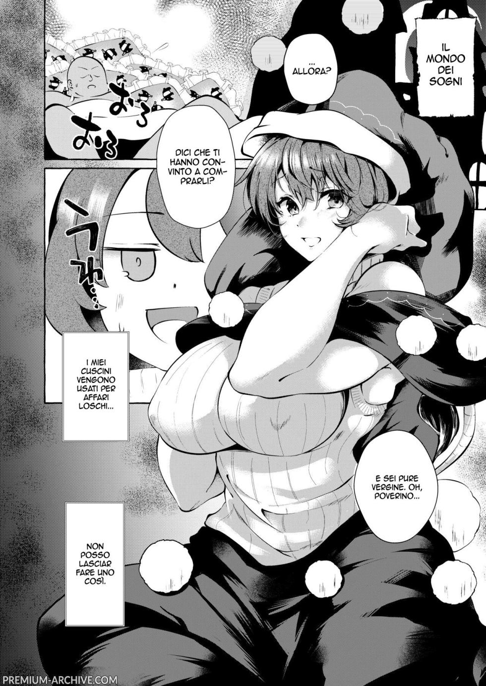 [Cross Country. (Kurokan)] Pink na Yume wa Do resu ka?  | Il Mondo dei Sogni (Touhou Project) [Italian] [Digital] - Page 6