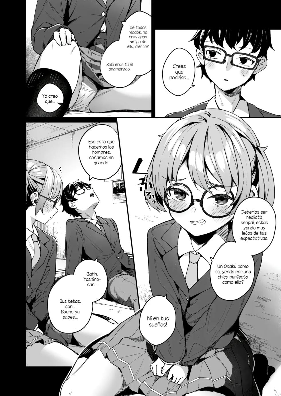 [Menbou Renpou (Menbou)] Renai Soudan nante Hobo Sex desu yo ne!? ～Akuyuu Kouhai to Issen Koete Yarimakuru Hanashi～ [Spanish] - Page 3